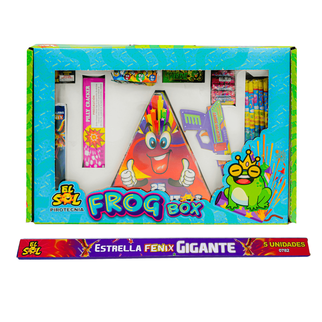 FROG BOX COMBO ESTRELLAS